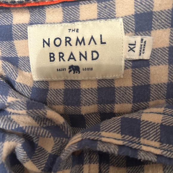 Normal Brand Flannel Button Down - Picture 7 of 9